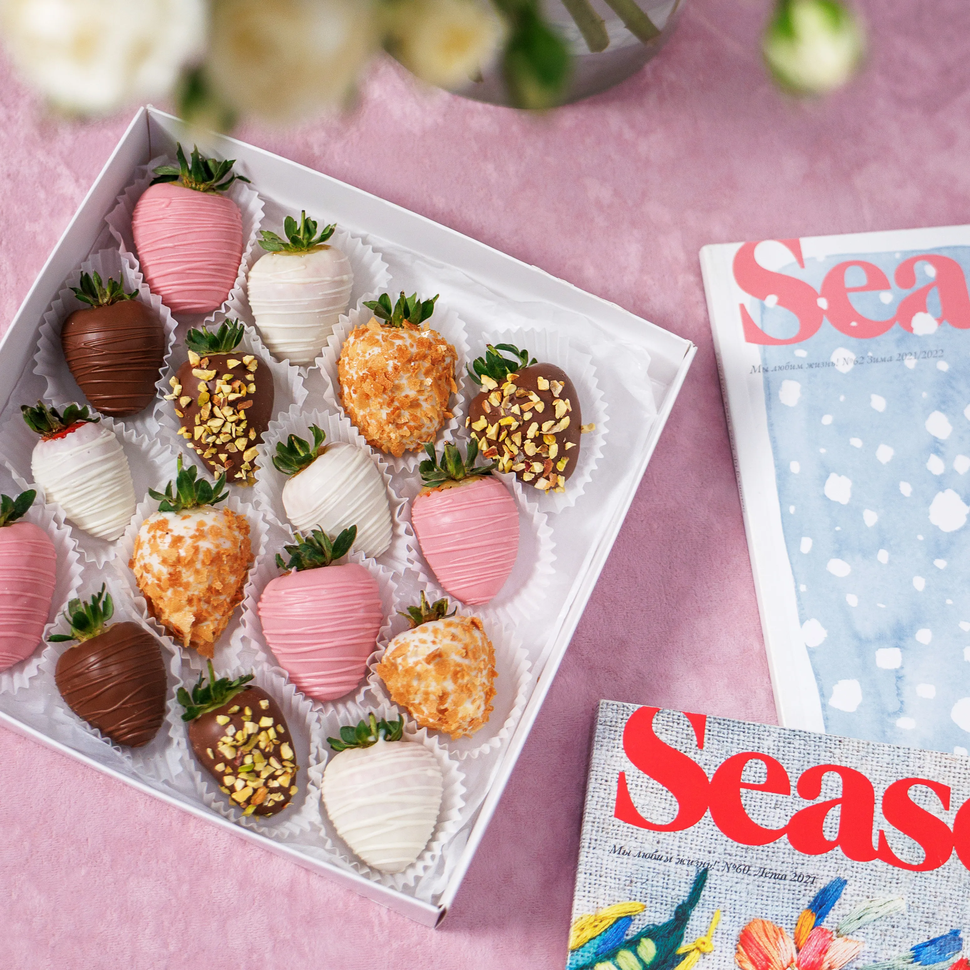 Букет Клубника в шоколаде Шокоберри