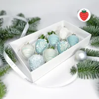 Букет Клубника в шоколаде Снегурочка