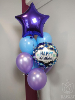 Букет Фонтан шаров №181