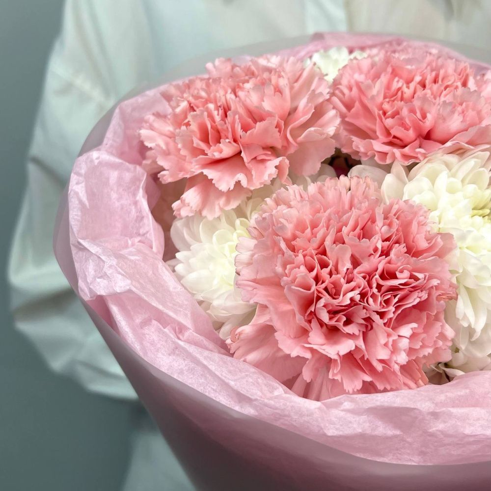 Букет Розовый шелк