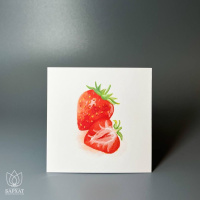 Букет Мини-открытка Клубника