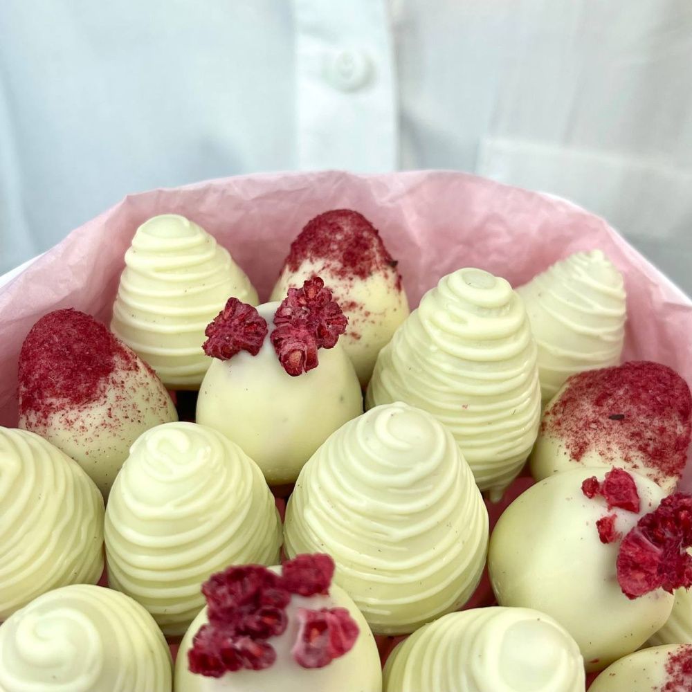 Букет Клубничный Шик