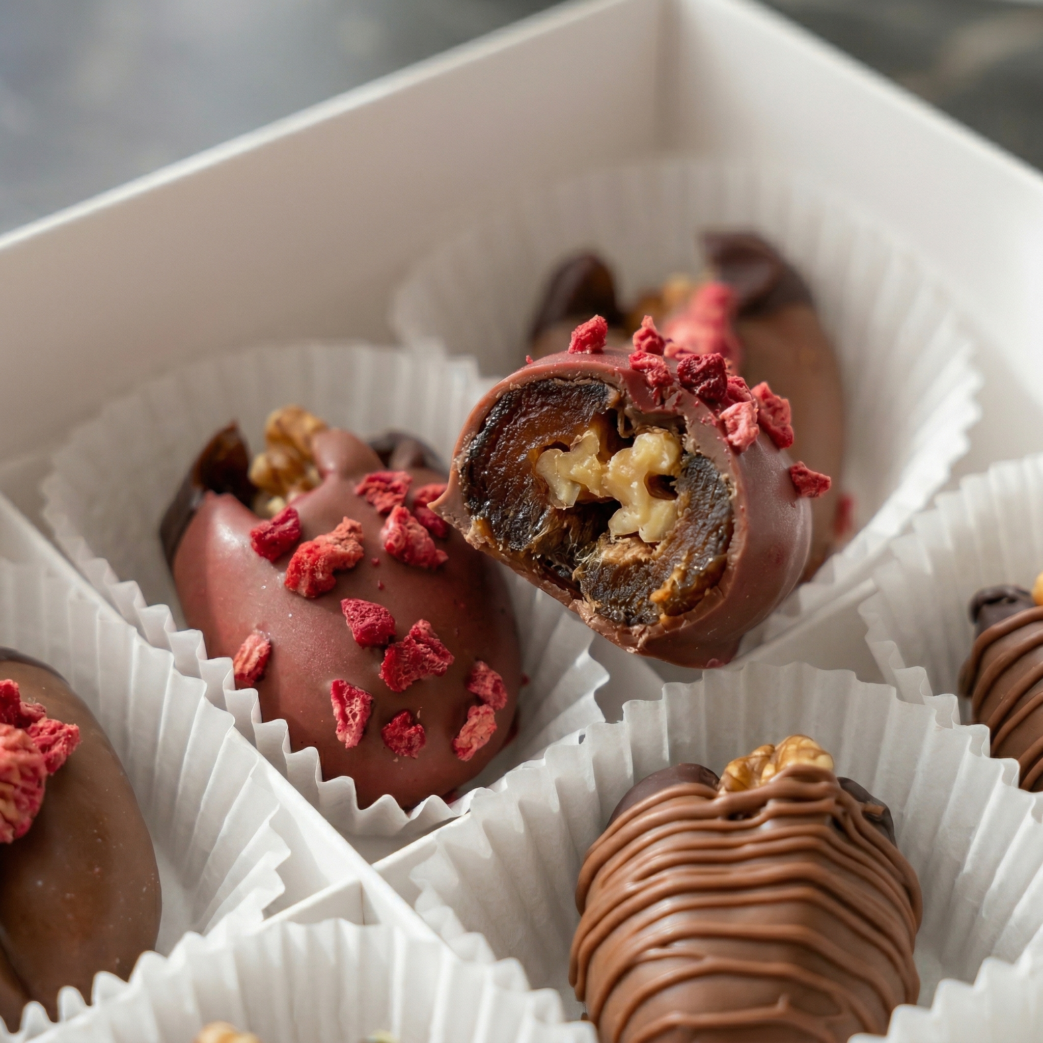 Букет Финики в шоколаде Восточный ларец