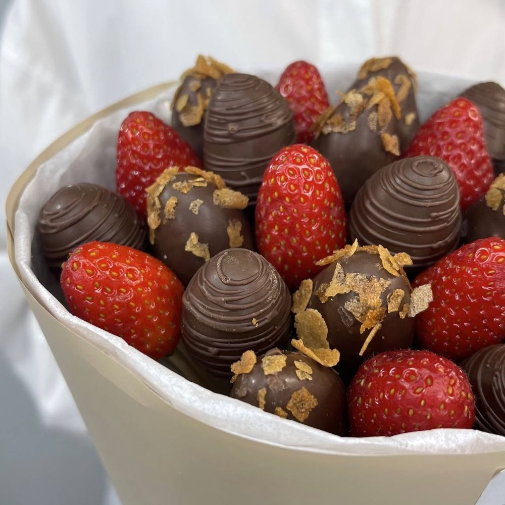 Букет Клубничный соблазн