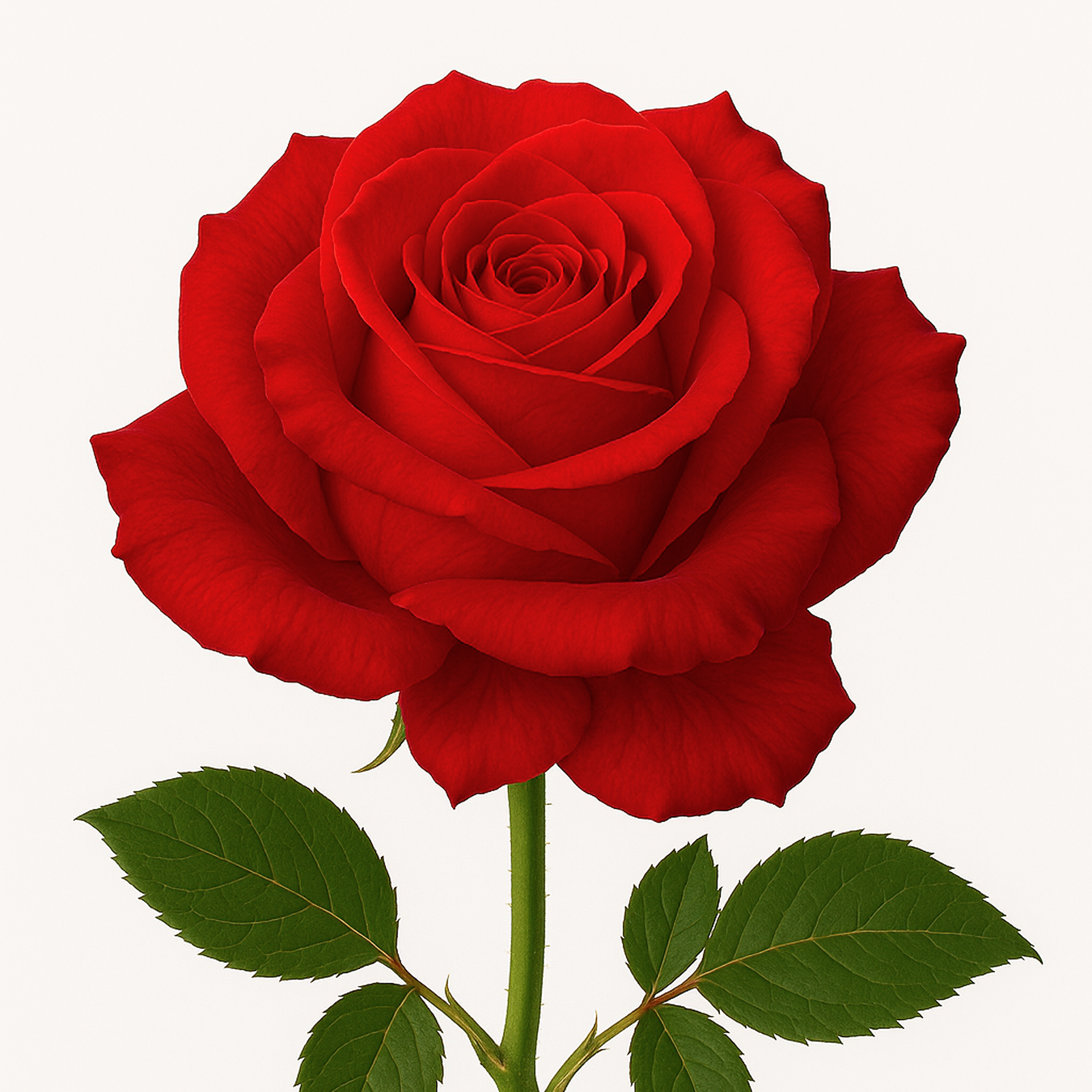 Роза одноголовая