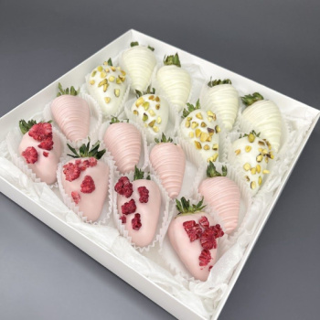 Букет Клубничный прованс