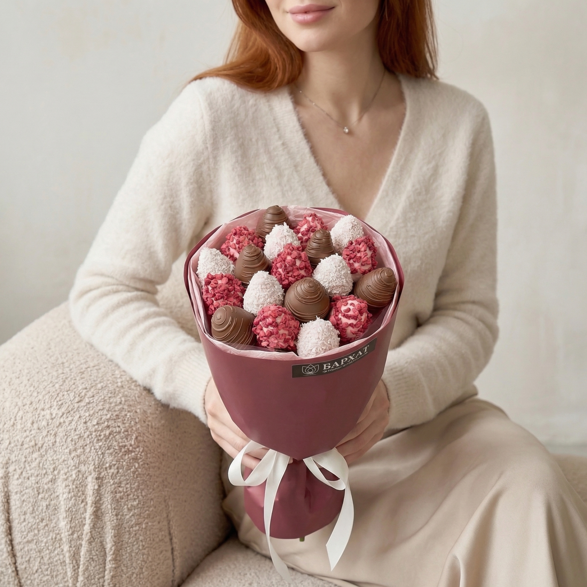 Букет Кокосовый поцелуй