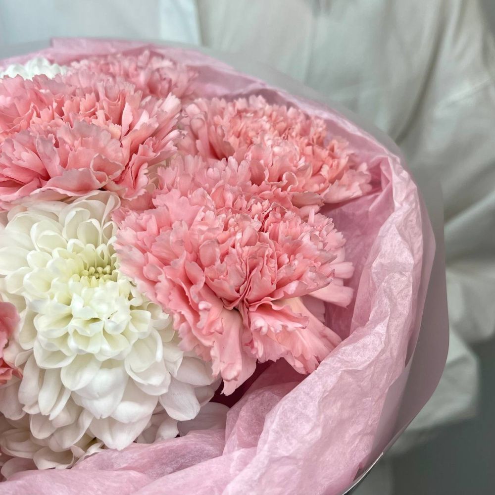 Букет Розовый шелк