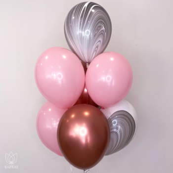 Букет Фонтан шаров №581